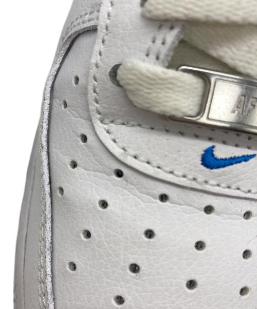 NIKE（ナイキ）NIKE (ナイキ) AIR FORCE 1 '07 ホワイト×ブルー サイズ:SIZE 27cmの古着・服飾アイテム