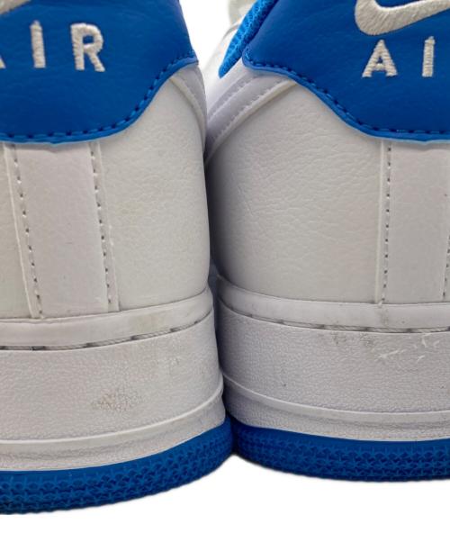 NIKE（ナイキ）NIKE (ナイキ) AIR FORCE 1 '07 ホワイト×ブルー サイズ:SIZE 27cmの古着・服飾アイテム