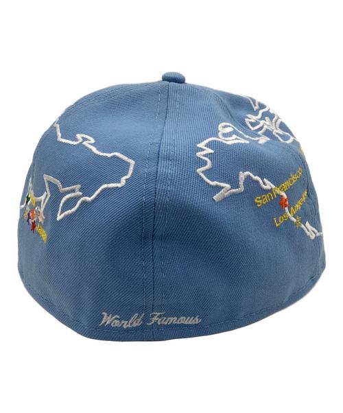 SUPREME（シュプリーム）SUPREME (シュプリーム) 23AW WORLDWIDE BOX LOGO CAP ブルーの古着・服飾アイテム