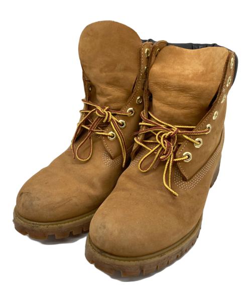 Timberland（ティンバーランド）Timberland (ティンバーランド) 6インチイエロープレミアムブーツ ブラウン サイズ:SIZE 27cmの古着・服飾アイテム