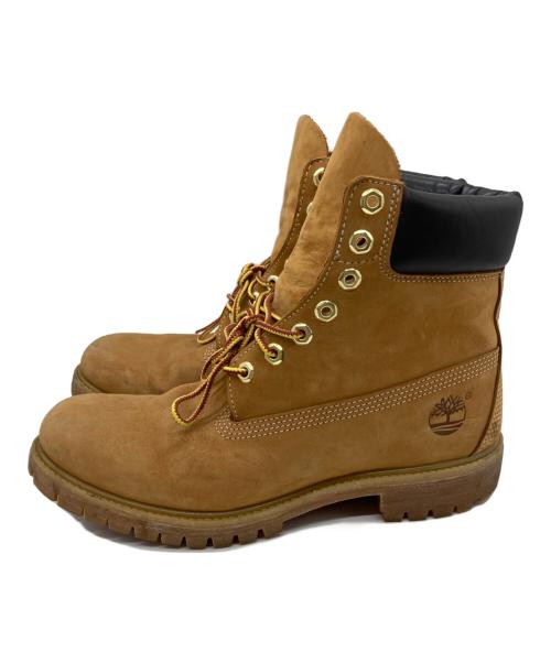 Timberland（ティンバーランド）Timberland (ティンバーランド) 6インチイエロープレミアムブーツ ブラウン サイズ:SIZE 27cmの古着・服飾アイテム