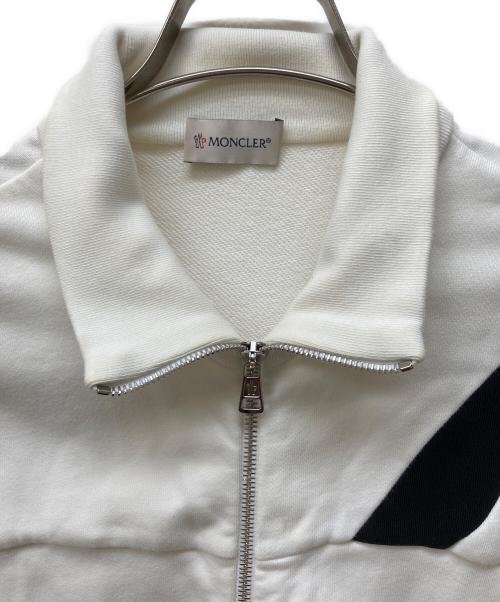 MONCLER（モンクレール）MONCLER (モンクレール) MAGLIA CARDIGAN ホワイト サイズ:Mの古着・服飾アイテム