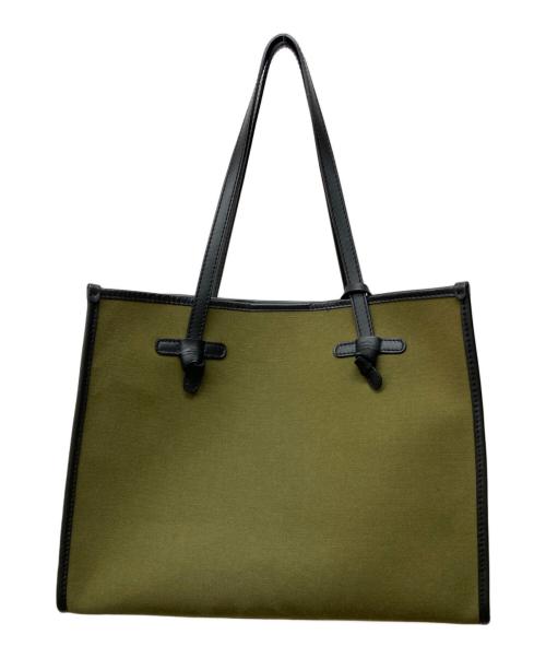 GIANNI CHIARINI（ジャンニ キアリーニ）GIANNI CHIARINI (ジャンニ キアリーニ) マルチェッラトートバッグ カーキの古着・服飾アイテム