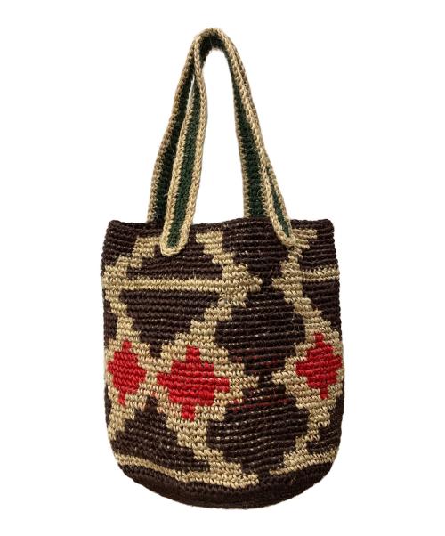 MARNI（マルニ）MARNI (マルニ) カゴバッグ ブラウンの古着・服飾アイテム