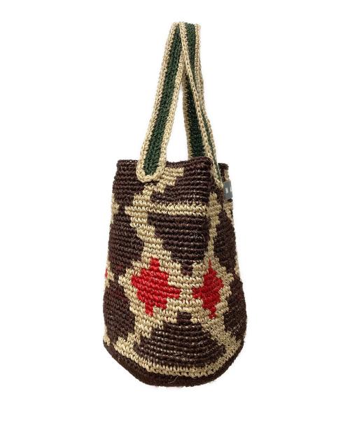 MARNI（マルニ）MARNI (マルニ) カゴバッグ ブラウンの古着・服飾アイテム