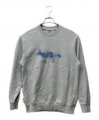 ADER error×maison kitsuneアーダーエラー×メゾンキツネ）の古着「プリントスウェット」｜グレー