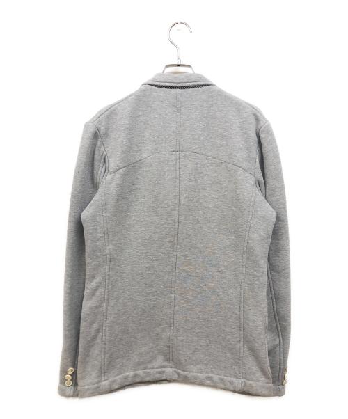 COMME des GARCONS HOMME（コムデギャルソン オム）COMME des GARCONS HOMME (コムデギャルソン オム) スウェット3Bジャケット グレー サイズ:XSの古着・服飾アイテム