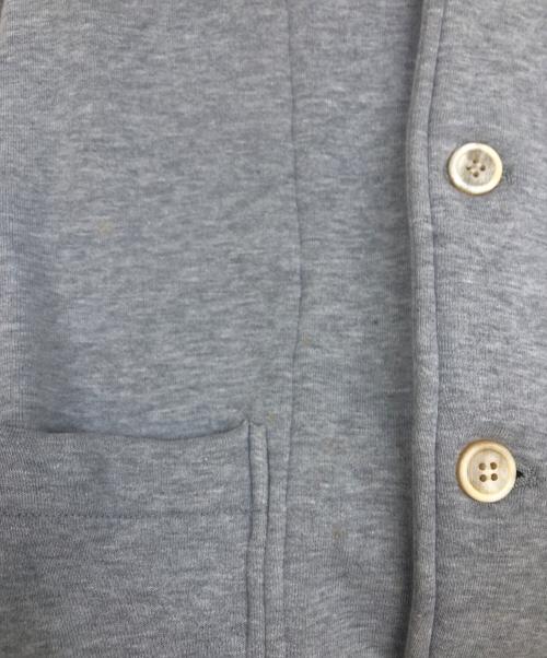 COMME des GARCONS HOMME（コムデギャルソン オム）COMME des GARCONS HOMME (コムデギャルソン オム) スウェット3Bジャケット グレー サイズ:XSの古着・服飾アイテム