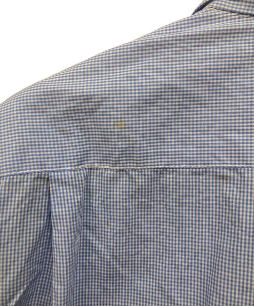 COMME des GARCONS HOMME（コムデギャルソン オム）COMME des GARCONS HOMME (コムデギャルソン オム) 異素材切替長袖シャツ ブルー サイズ:XSの古着・服飾アイテム