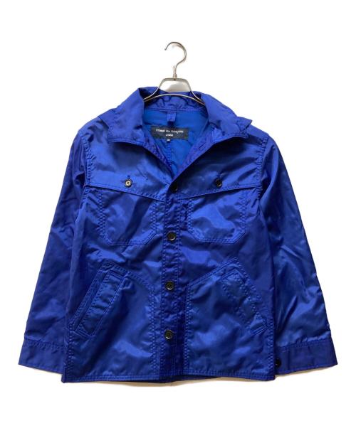 COMME des GARCONS HOMME（コムデギャルソン オム）COMME des GARCONS HOMME (コムデギャルソン オム) ナイロンジャケット ブルー サイズ:ＳＳの古着・服飾アイテム