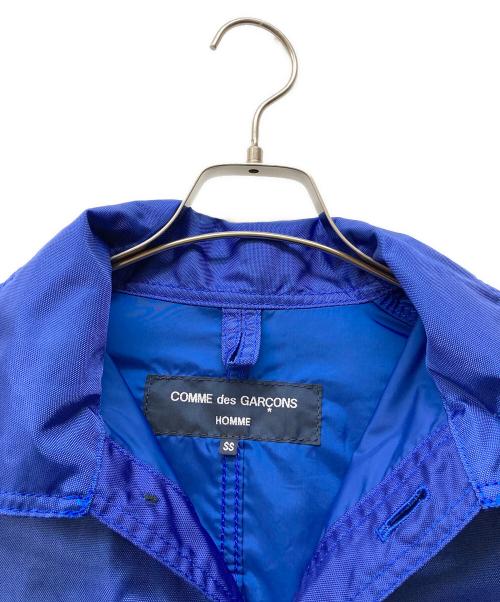 COMME des GARCONS HOMME（コムデギャルソン オム）COMME des GARCONS HOMME (コムデギャルソン オム) ナイロンジャケット ブルー サイズ:ＳＳの古着・服飾アイテム