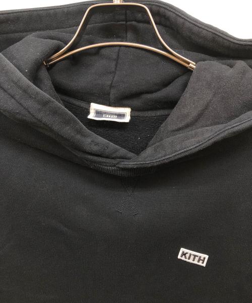 KITH（キス）KITH (キス) ワンポイントロゴフーディ ブラック サイズ:Ｓの古着・服飾アイテム