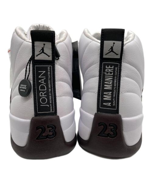 NIKE（ナイキ）NIKE (ナイキ) A Ma Maniere (ア・マ・マニエール) WMNS AIR JORDAN 12 RETRO SP 'White and Burgundy  サイズ:SIZE 28cmの古着・服飾アイテム