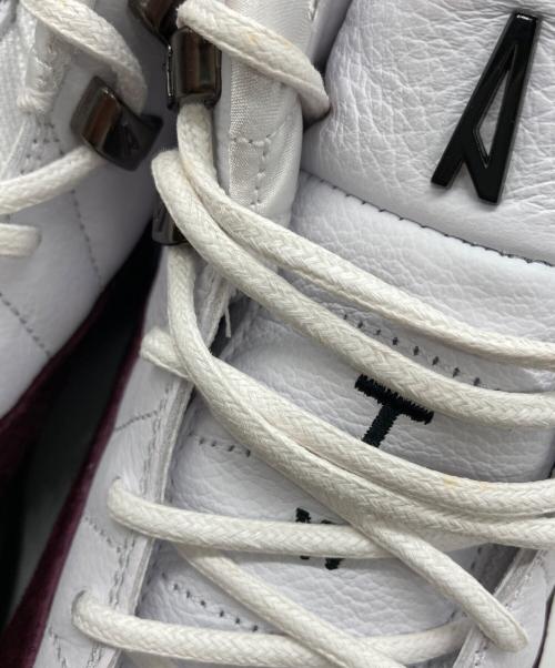 NIKE（ナイキ）NIKE (ナイキ) A Ma Maniere (ア・マ・マニエール) WMNS AIR JORDAN 12 RETRO SP 'White and Burgundy  サイズ:SIZE 28cmの古着・服飾アイテム