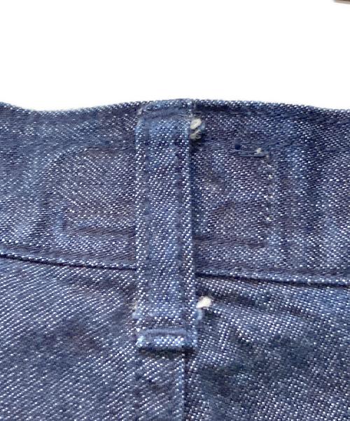 STILL BY HAND（スティルバイハンド）STILL BY HAND (スティルバイハンド) 10oz denim box pleat pants インディゴ サイズ:SIZE 46の古着・服飾アイテム