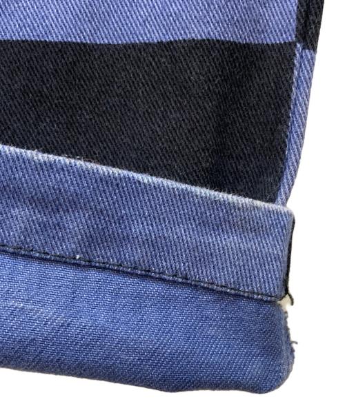 stussy（ステューシー）stussy (ステューシー) Big Ol' Check Work Pant パープル サイズ:SIZE 34の古着・服飾アイテム