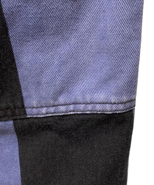 stussy（ステューシー）stussy (ステューシー) Big Ol' Check Work Pant パープル サイズ:SIZE 34の古着・服飾アイテム