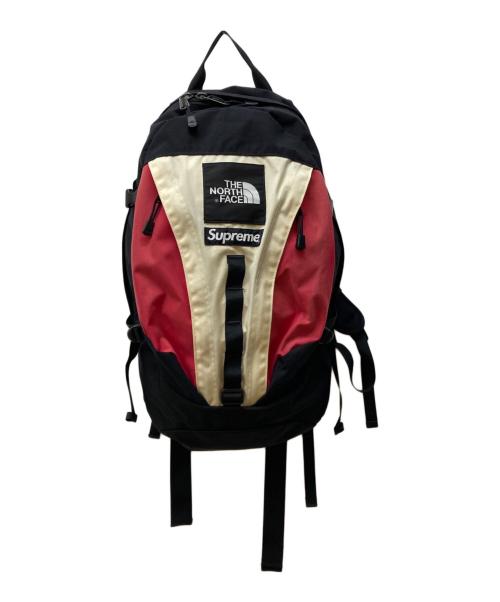 THE NORTH FACE（ザ ノース フェイス）THE NORTH FACE (ザ ノース フェイス) Supreme (シュプリーム) EXPEDITION BACKPACK レッド×ブラックの古着・服飾アイテム