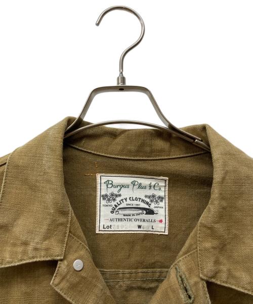 BURGUS PLUS（バーガスプラス）BURGUS PLUS (バーガスプラス) 13.5oz Heavy Duck 1st Type Jacket ブラウン サイズ:SIZE 40の古着・服飾アイテム