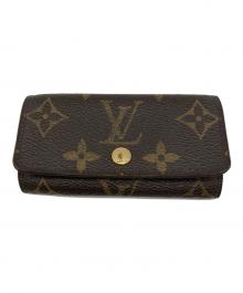 LOUIS VUITTON（ルイ ヴィトン）の古着「キーケース ミュルティクレ4」｜ブラウン
