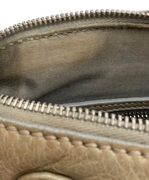 MIU MIU（ミュウミュウ）MIU MIU (ミュウミュウ) Archive Heart 2way Tote Bag ベージュの古着・服飾アイテム