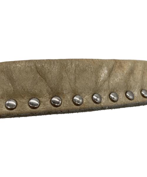 MIU MIU（ミュウミュウ）MIU MIU (ミュウミュウ) Archive Heart 2way Tote Bag ベージュの古着・服飾アイテム