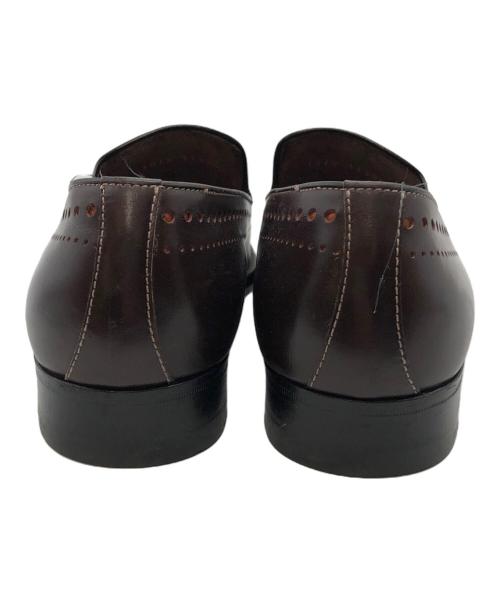a.testoni（アテストーニ）a.testoni (アテストーニ) ローファー ブラウン サイズ:SIZE 7 1/2の古着・服飾アイテム
