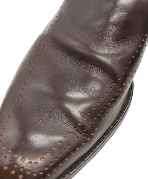 a.testoni（アテストーニ）a.testoni (アテストーニ) ローファー ブラウン サイズ:SIZE 7 1/2の古着・服飾アイテム