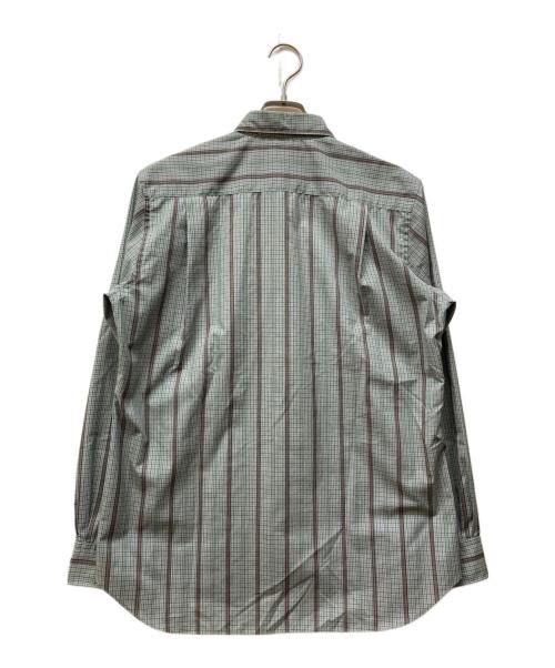 COMME des GARCONS SHIRT（コムデギャルソンシャツ）COMME des GARCONS SHIRT (コムデギャルソンシャツ) チェックシャツ グレー×グリーン サイズ:Sの古着・服飾アイテム