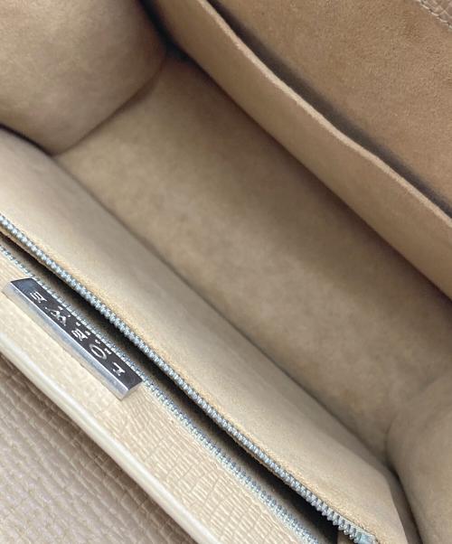 LOEWE（ロエベ）LOEWE (ロエベ) フォーマルハンドバッグ ベージュの古着・服飾アイテム