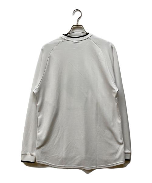 F.C.R.B.（エフシーレアルブリストル）F.C.R.B. (エフシーレアルブリストル) A BATHING APE (ア ベイシング エイプ) EMBLEM TEE ホワイト サイズ:XLの古着・服飾アイテム