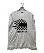 MONCLERモンクレール）の古着「LS TSHIRT」｜ホワイト