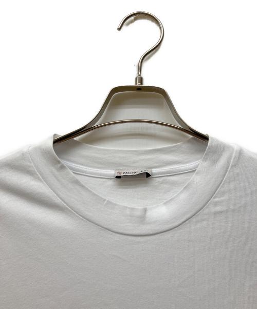 MONCLER（モンクレール）MONCLER (モンクレール) LS TSHIRT ホワイト サイズ:Mの古着・服飾アイテム