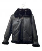 STARKE HAUTスタークハウツ）の古着「B-6 シープスキンフライトジャケット」｜ブラック