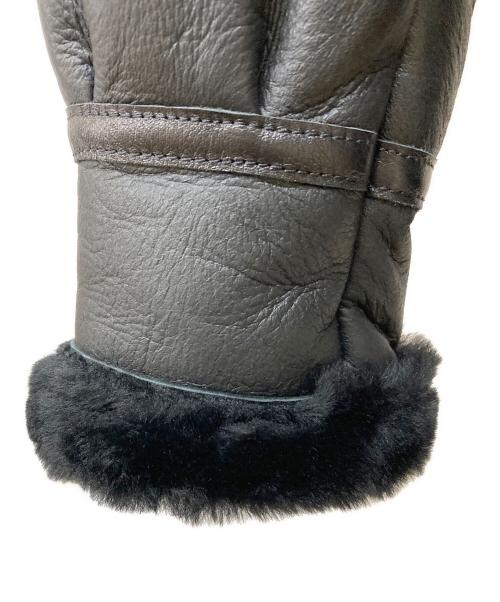 STARKE HAUT（スタークハウツ）STARKE HAUT (スタークハウツ) B-6 シープスキンフライトジャケット ブラック サイズ:4XLの古着・服飾アイテム