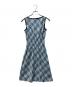 BURBERRY BLUE LABEL (バーバリーロンドンブルーレーベル) ノヴァチェック ノースリーブワンピース ブルー サイズ:38：8000円