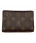 LOUIS VUITTON (ルイ ヴィトン) ポルトフォイユ ジュリエット 2つ折り財布 ブラウン：32000円