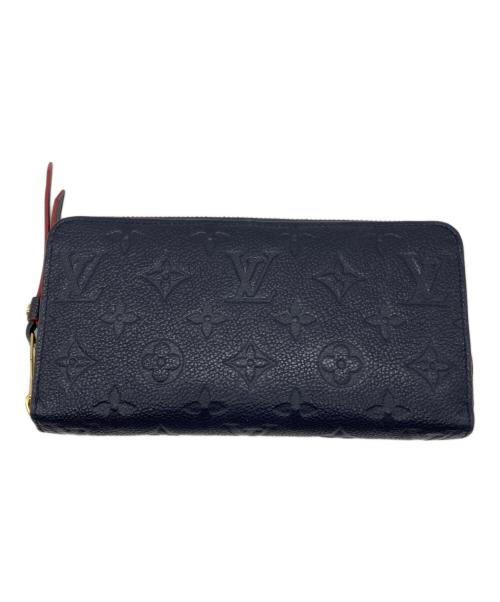 LOUIS VUITTON（ルイ ヴィトン）LOUIS VUITTON (ルイ ヴィトン) アンプラント ジッピーウォレット ネイビーの古着・服飾アイテム