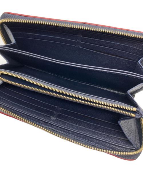 LOUIS VUITTON（ルイ ヴィトン）LOUIS VUITTON (ルイ ヴィトン) アンプラント ジッピーウォレット ネイビーの古着・服飾アイテム