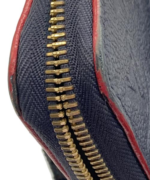 LOUIS VUITTON（ルイ ヴィトン）LOUIS VUITTON (ルイ ヴィトン) アンプラント ジッピーウォレット ネイビーの古着・服飾アイテム