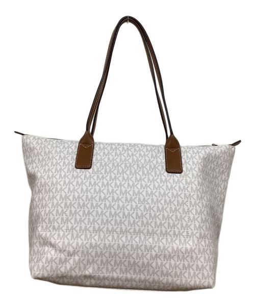 MICHAEL KORS（マイケル・コース）MICHAEL KORS (マイケルコース) TOP ZIP トートバッグ グレーの古着・服飾アイテム