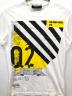 DSQUARED2 (ディースクエアード) プリントTシャツ ホワイト サイズ:M：5000円