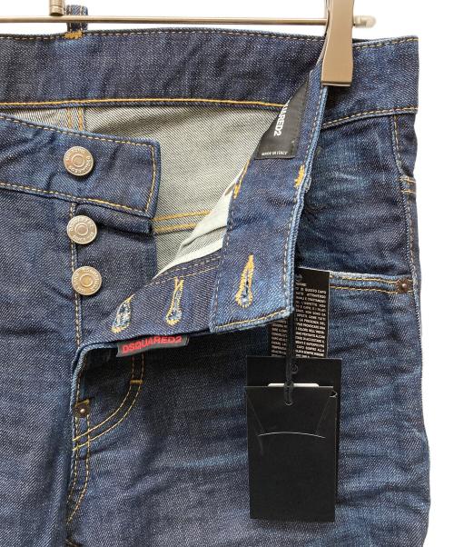 DSQUARED2（ディースクエアード）DSQUARED2 (ディースクエアード) SKATER JEAN インディゴ サイズ:44 未使用品の古着・服飾アイテム