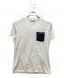 PRADA SPORTS（プラダスポーツ）の古着「ナイロンポケットTシャツ」｜ホワイト