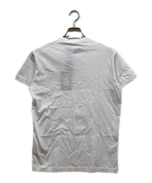 DSQUARED2（ディースクエアード）DSQUARED2 (ディースクエアード) CHIC DAN FIT プリントTシャツ ホワイト サイズ:M 未使用品の古着・服飾アイテム