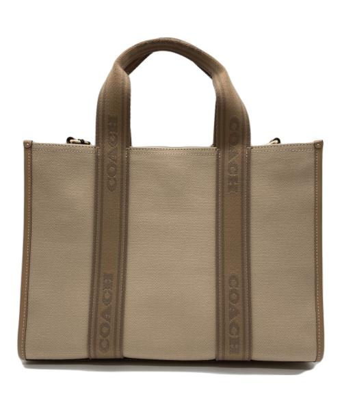 COACH（コーチ）COACH (コーチ) Smith Tote Bag ベージュの古着・服飾アイテム