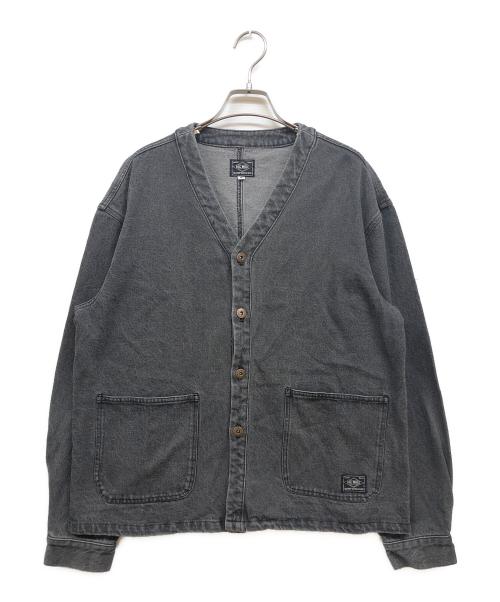 BIG MIKE（ビックマイク）BIG MIKE (ビックマイク) ENGINEER DENIM JACKET グレー サイズ:Ⅿの古着・服飾アイテム