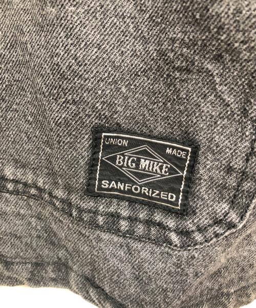 BIG MIKE（ビックマイク）BIG MIKE (ビックマイク) ENGINEER DENIM JACKET グレー サイズ:Ⅿの古着・服飾アイテム