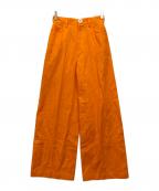 nagonstansナゴンスタンス）の古着「ワークパンツ」｜オレンジ