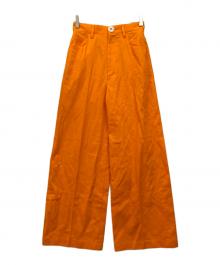 nagonstans（ナゴンスタンス）の古着「ワークパンツ」｜オレンジ